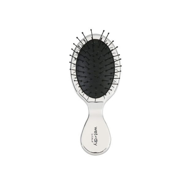 Cala - Wet and dry mini hairbrush (Chrome) Ohmykajo curly hair care, hair loss treatment, curly hair products