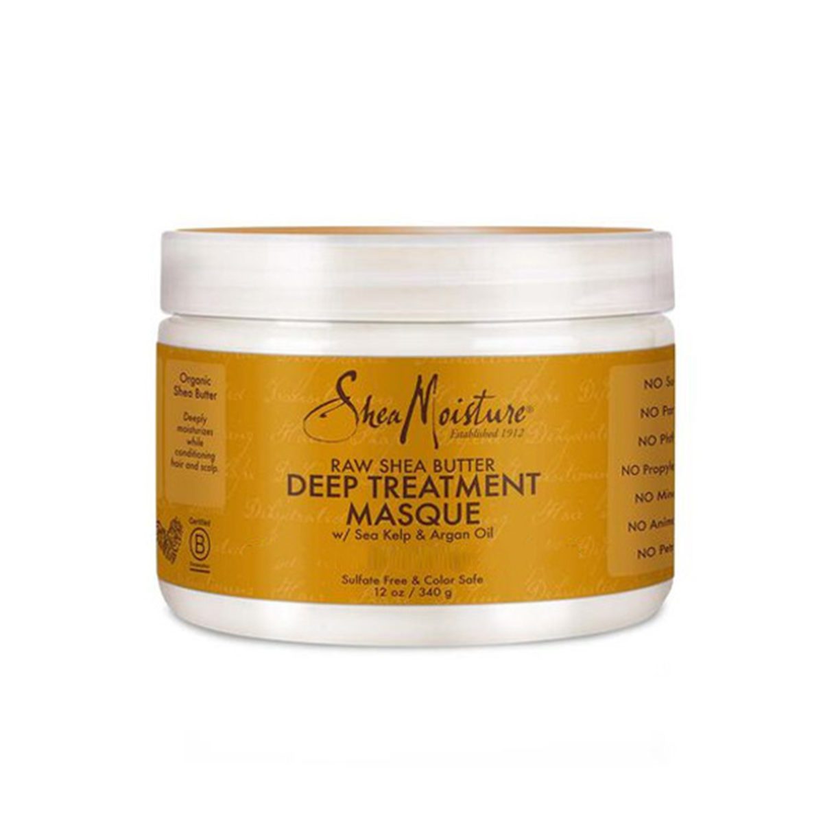 SheaMoisture - Deep Treatment Masque, Raw Shea Butter Ohmykajo curly hair care, hair loss treatment, curly hair products