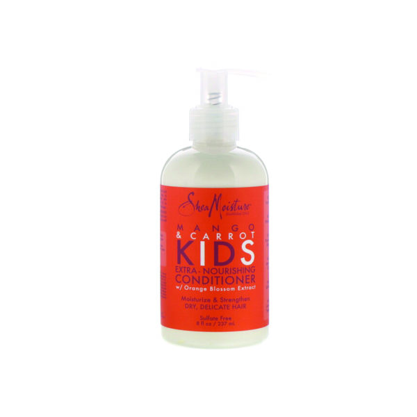 SheaMoisture - Mango & Carrot Kids Conditioner Ohmykajo curly hair care, hair loss treatment, curly hair products