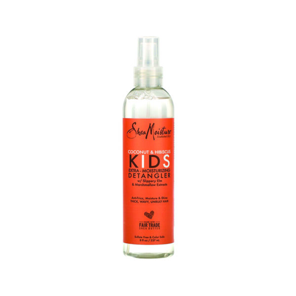 SheaMoisture - Coconut And Hibiscus Kids Detangler Ohmykajo curly hair care, hair loss treatment, curly hair products
