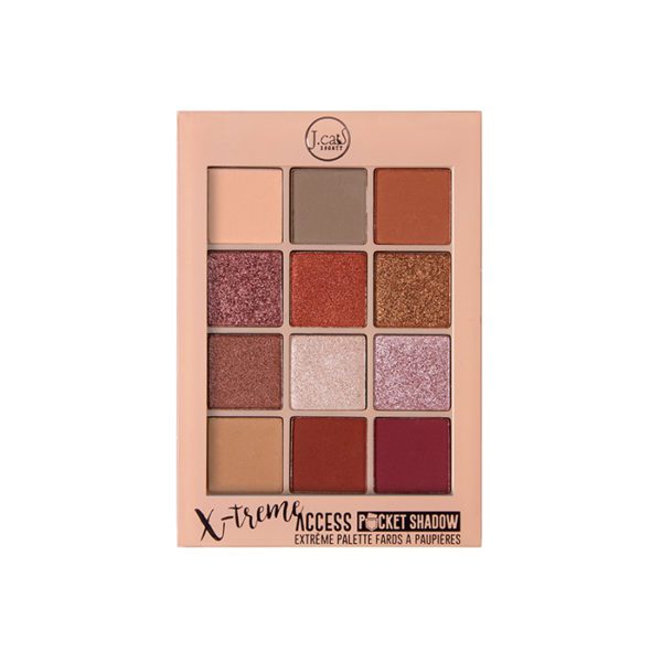 J.cat Beauty X-treme access pocket shadow XPS 103 pops of paparazzi