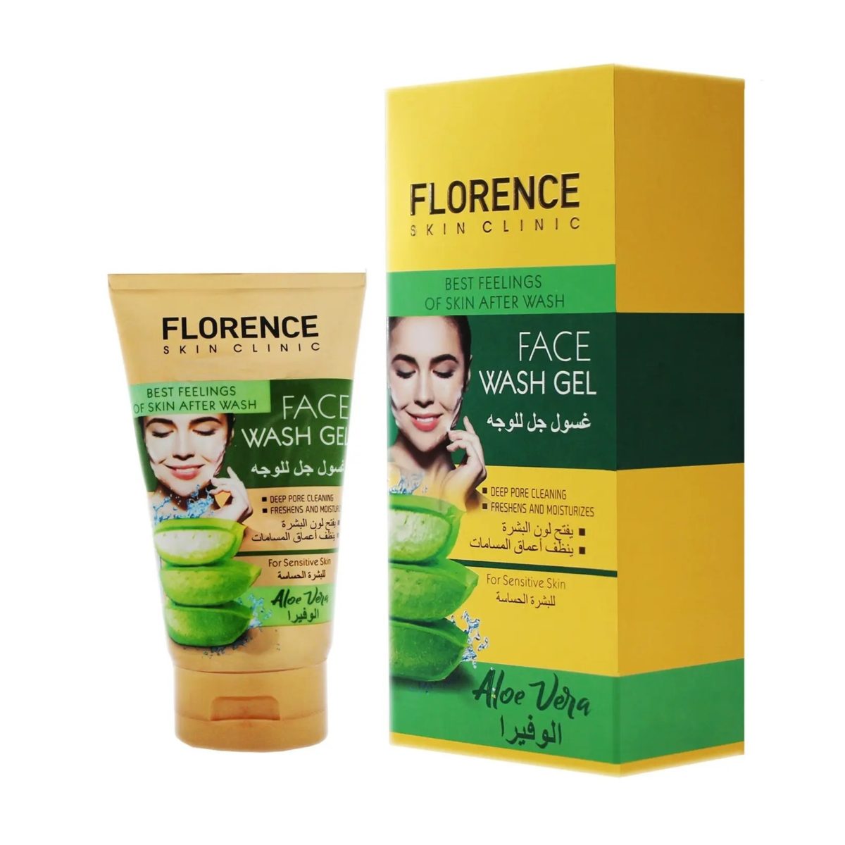 Florence - Face Wash Gel with Aloe Vera