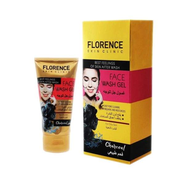 Florence - Face Wash Gel with charcoal extract Ohmykajo curly hair care, hair loss treatment, curly hair products