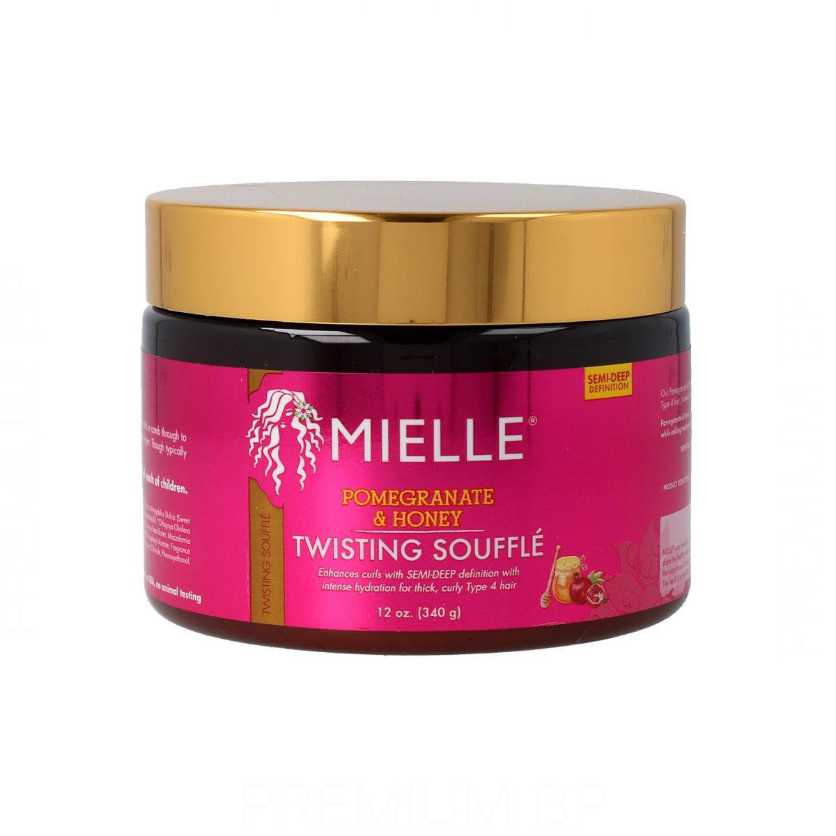 Mielle - Twisting Souffle, Pomegranate & Honey Ohmykajo curly hair care, hair loss treatment, curly hair products