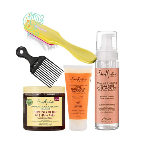 Advanced Stytling Package - Sheamoisture & Denman Kit