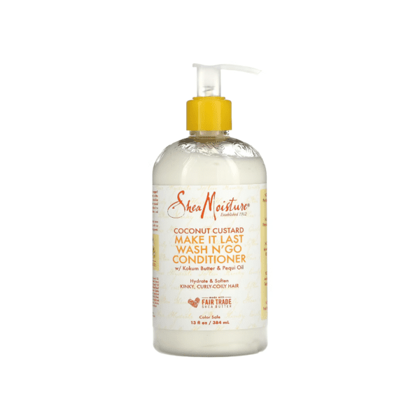 SheaMoisture - Coconut Custard With Kokum Butter & Pequi Oil Conditioner Ohmykajo curly hair care, hair loss treatment, curly hair products