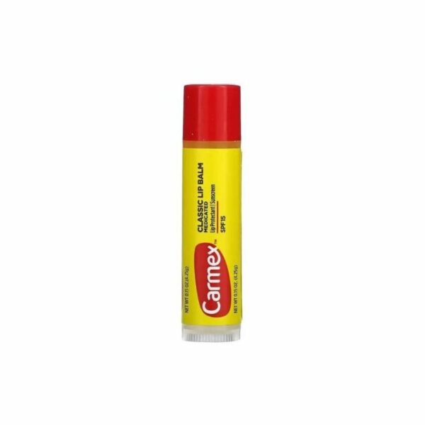 Carmex - Classic Lip Balm Medicated SPF Ohmykajo curly hair care, hair loss treatment, curly hair products