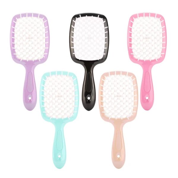 honeycomb-vented-hair-brush wavy hair Ohmykajo curly hair care, hair loss treatment, curly hair products