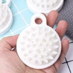 Shampoo and Scalp Massage Silicone Brush Ohmykajo curly hair care, hair loss treatment, curly hair products