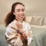 Silky Satin Hair Scrunchie Ohmykajo curly hair care, hair loss treatment, curly hair products