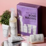 Olaplex Bond builder gift set Ohmykajo curly hair care, hair loss treatment, curly hair products. stronger hair