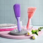 Detangling Flexi Brush curly hair wavy hair