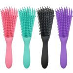 Detangling Flexi Brush curly hair wavy hair